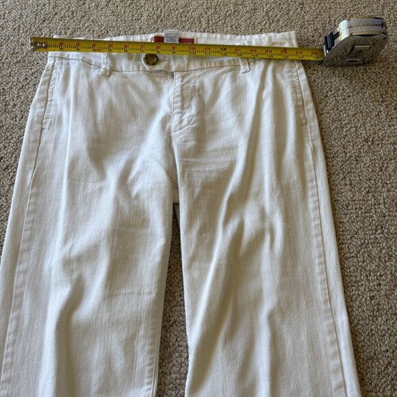 GAP Women’s White Trouser Jeans | Size 8 | Classic Wide Leg Fit - Picture 6 of 7